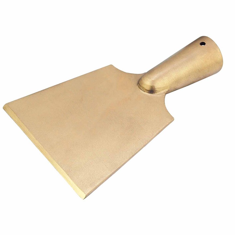 Carltsoe Safety CS Unitec Ex407-60A Aluminum Bronze Non-Sparking, Low-Magnetism, Corrosion Resistant Long Blade Scraper 2-3/8 (60 mm)
