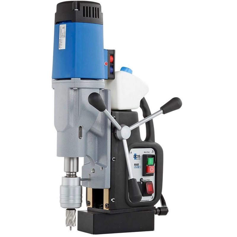 BDS CS Unitec MAB 525 SB Adjustable Base Magnetic Drill | 2-1/2 Dia. Hole Cutting Capacity | Variable Speed, Variable Torque, Reversible, Large Stroke