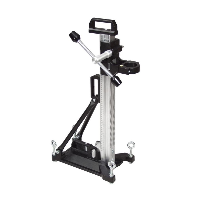 Eibenstock CS Unitec BST 104/60 V Tiltable Anchor & Vacuum Stand for Diamond Core Drills | 60mm Collar Holder, 26-3/4 Stroke, For Drilling up to 6 Diameter | Made in Germany