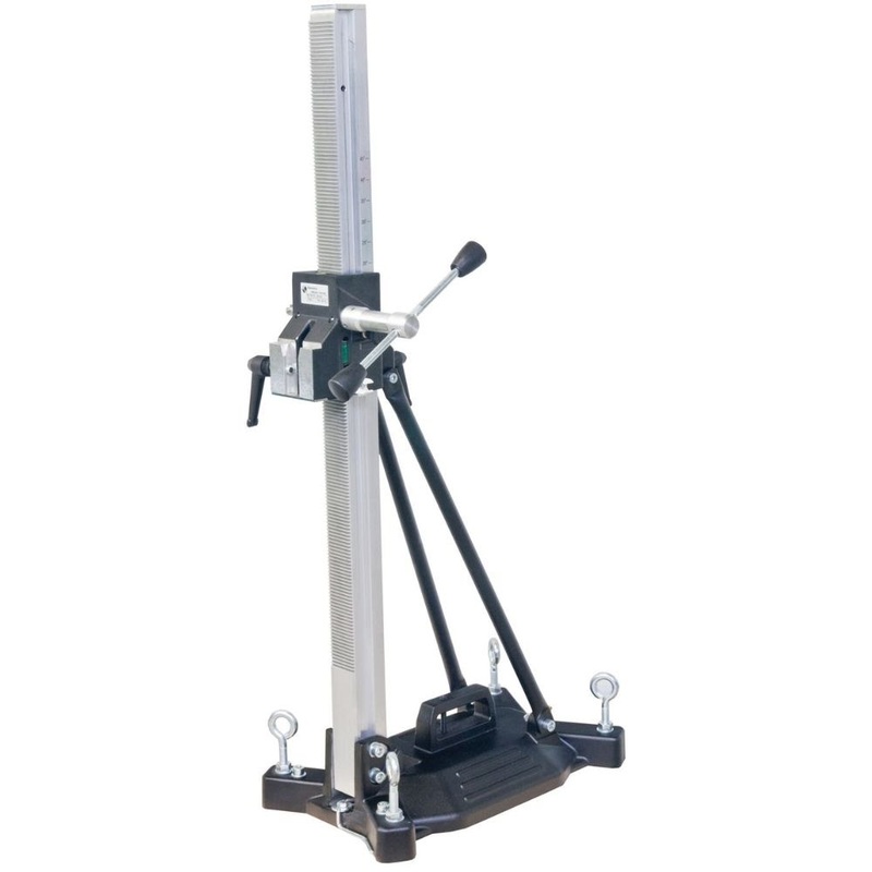Eibenstock CS Unitec BST 162 V Tiltable Anchor & Vacuum Stand for Diamond Core Drills | 60mm Collar Holder, 33-1/2 Stroke,  For Drilling up to 6 Diameter | Made in Germany