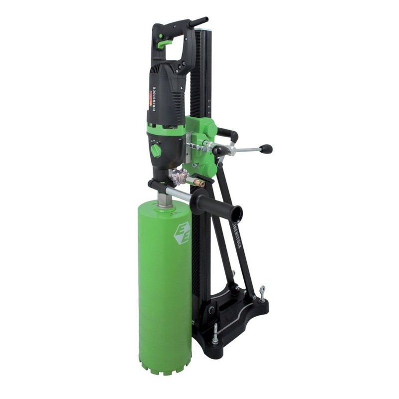 Eibenstock CS Unitec ETN 162/3 PSA Wet/Dry Hand Held Core Drill for Concrete w/ Anchor/Vacuum Stand | 6-3/8 Capacity in Reinforced Concrete/8 in Brick/Block | 3-Speed | MADE IN GERMANY 120V