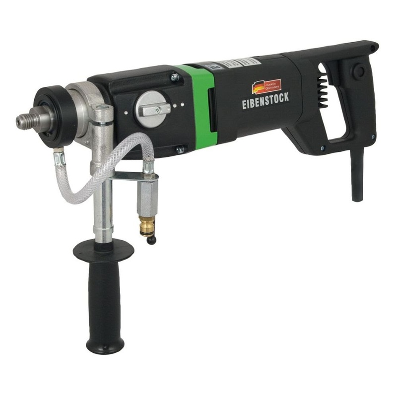 Eibenstock CS Unitec ETN 2001 PSV Wet Hand Held Core Drill for Concrete w/ Anchor/Vacuum Stand Kit | 2-Speed | MADE IN GERMANY 120V