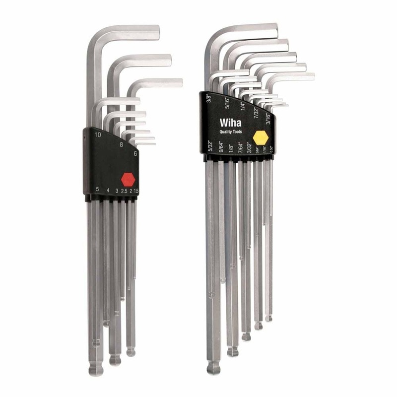 Wiha 66993 22 Piece Ball End Hex L-Key Set – Inch – Metric