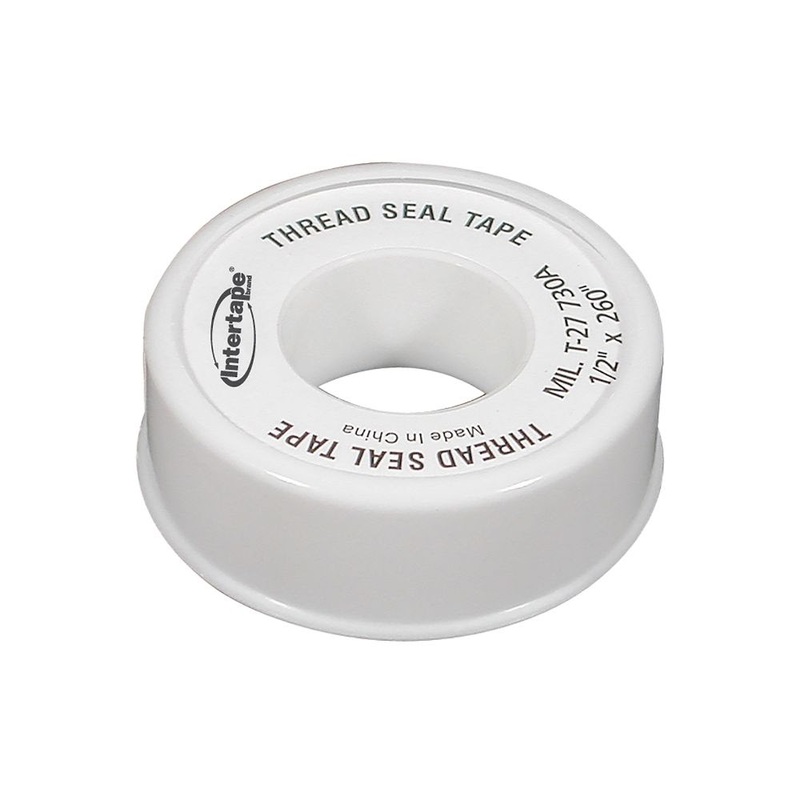 Intertape 11 1/2X260 THREADSEAL 2.9 mil PTFE Film with No Adhesive – THREADSEAL White .5 X 260 PL-PL