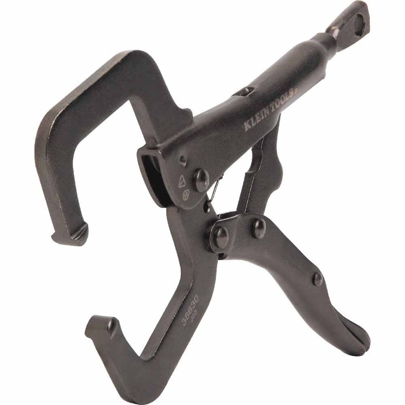 Klein 38630 C-Clamp Locking Pliers With Standard Jaws, 6