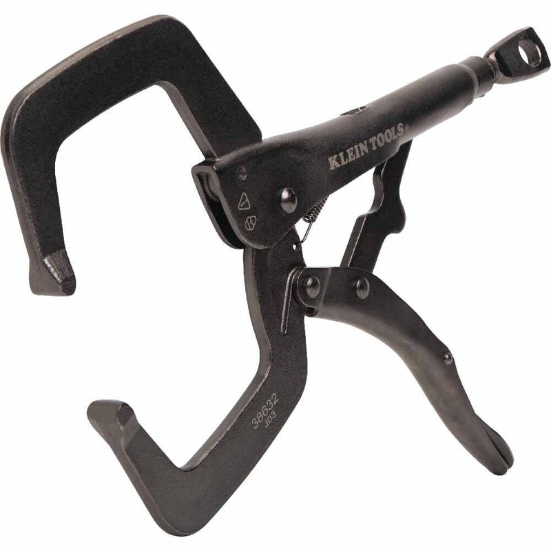 Klein 38632 C-Clamp Locking Pliers With Standard Jaws, 11