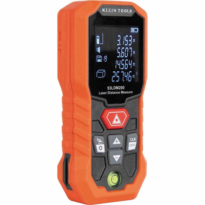 Klein 93LDM200 Laser Distance Measure, 200′