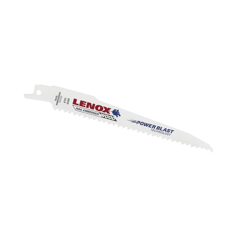 Lenox 22750OSB656R 6 6 TPI LUMBERWOLF Reciprocating Saw Blade