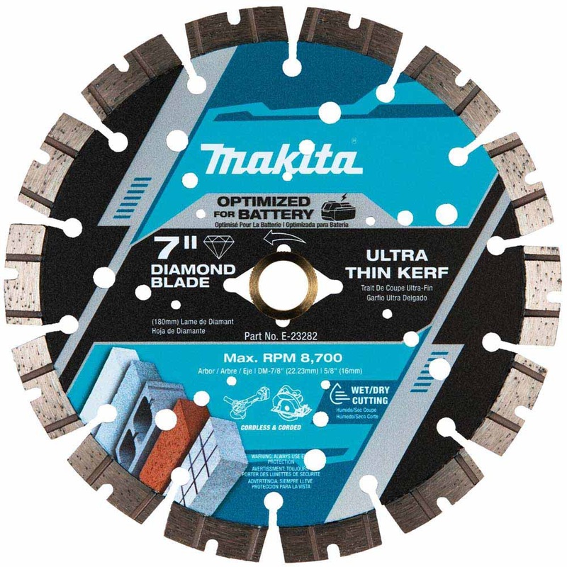 Makita E-23282 7 Segmented General Purpose Thin Kerf Diamond Blade