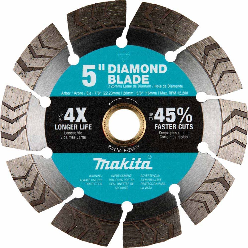 Makita E-23329 5 Segmented Turbo General Purpose Diamond Blade