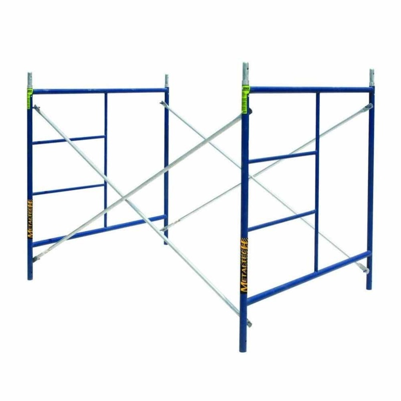 Metal Tech M-MFS606084-A 5′ x 5′ x 7′ Saferstack Scaffolding Frame Set