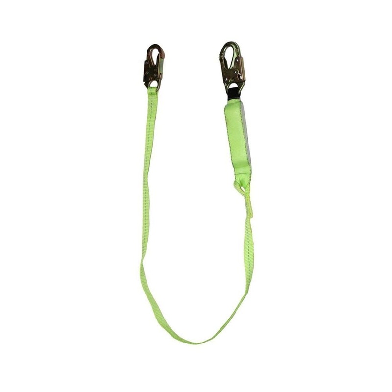 Safewaze FS560-AF 6′ Energy Absorbing Lanyard With Arc Flash Webbing