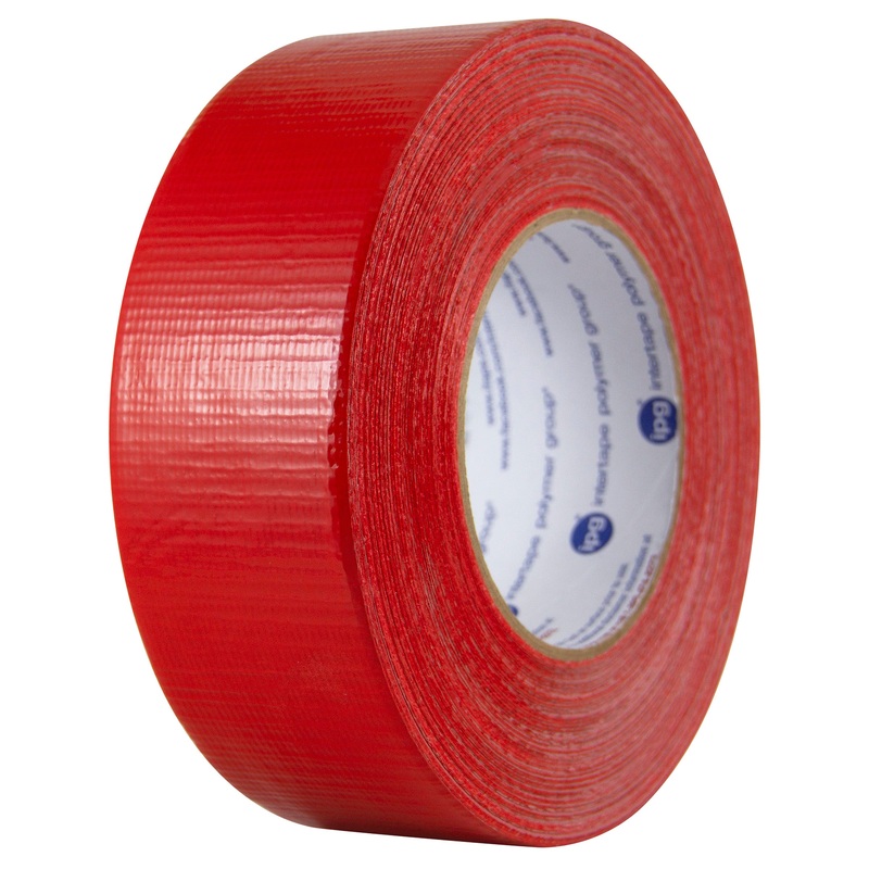 Intertape 4335 AC36 11 Mil Medium Grade Duct Tape – Red 48MM X 54.8M IPG-IPG 24