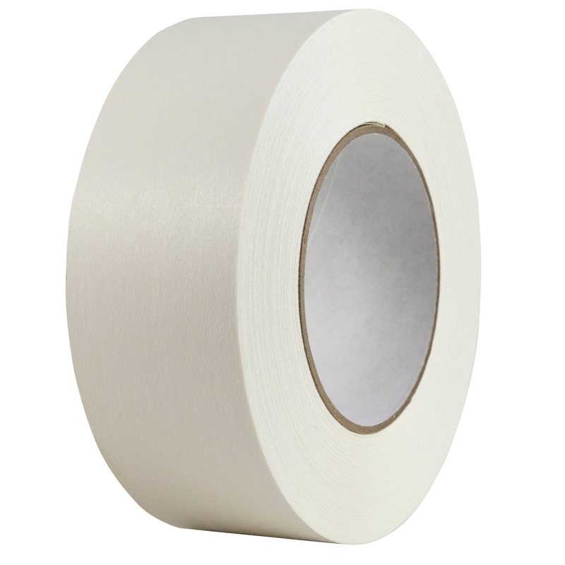 Intertape 72227 546 Specialty Identification Flatback Tape – White 48MM X 54.8M PLN-PLN 24
