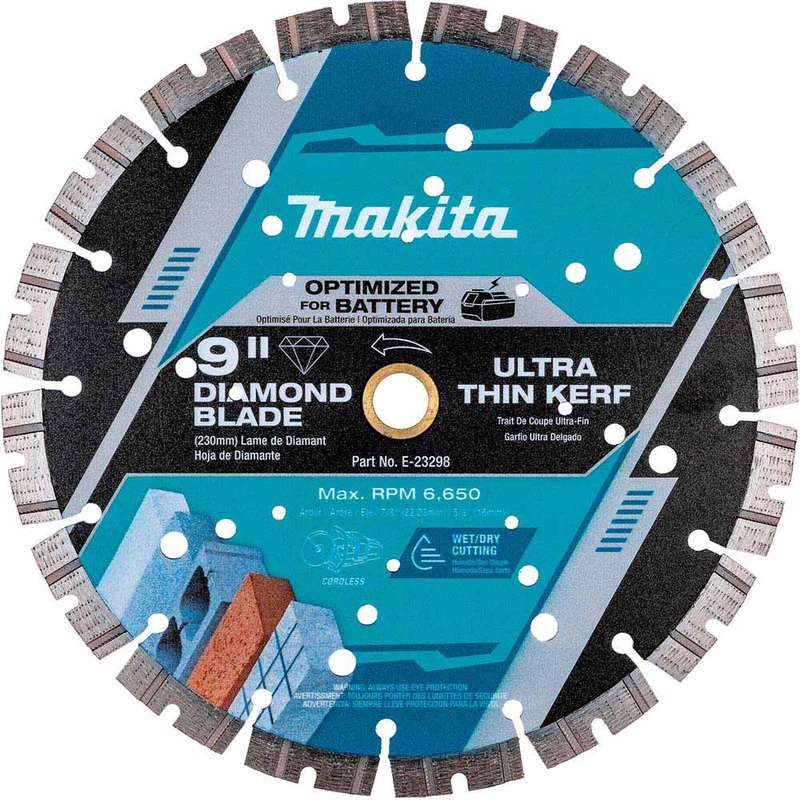 Makita E-23298 9 Segmented General Purpose Thin Kerf Diamond Blade