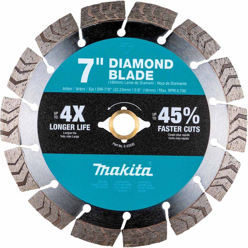 Makita E-23335 7 Segmented Turbo General Purpose Diamond Blade
