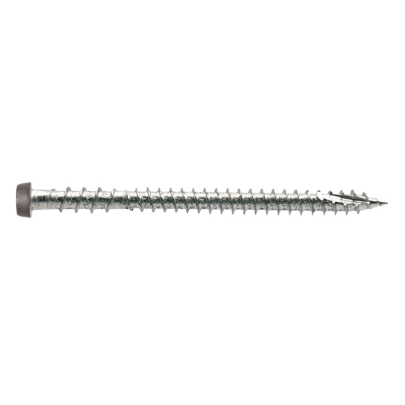 Simpson DCU234S316GR04 Quik Drive Deck-Drive DCU Composite Screw Collated Type 316 Gray 04 (1000 Qty)