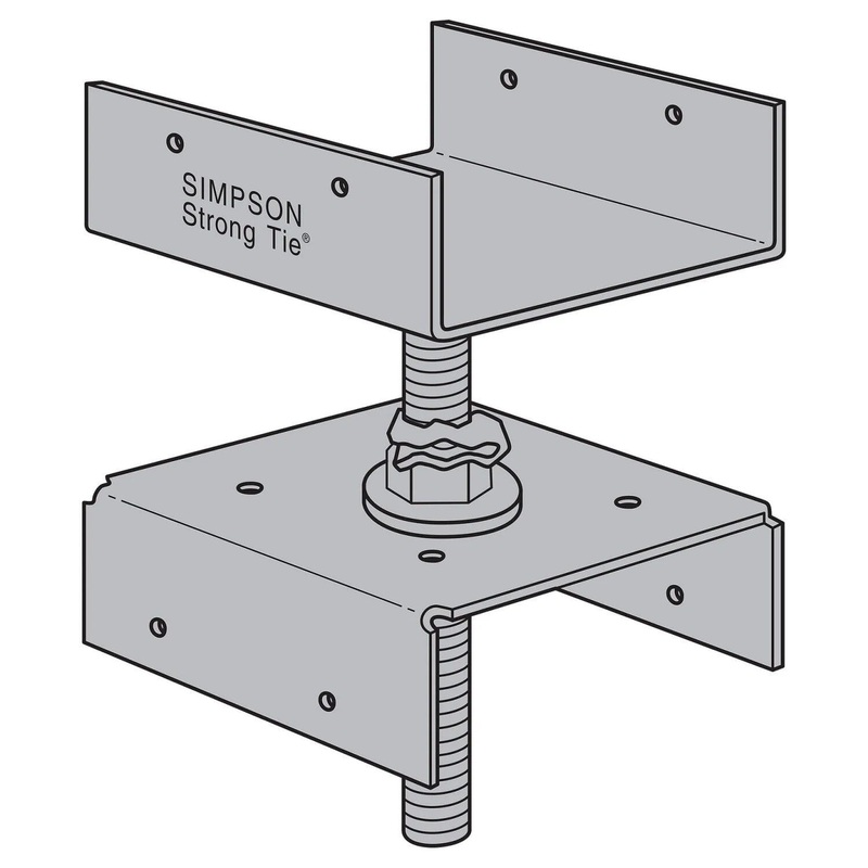 Simpson J813 Strong-Tie Floor Beam Levelers for Wood Construction