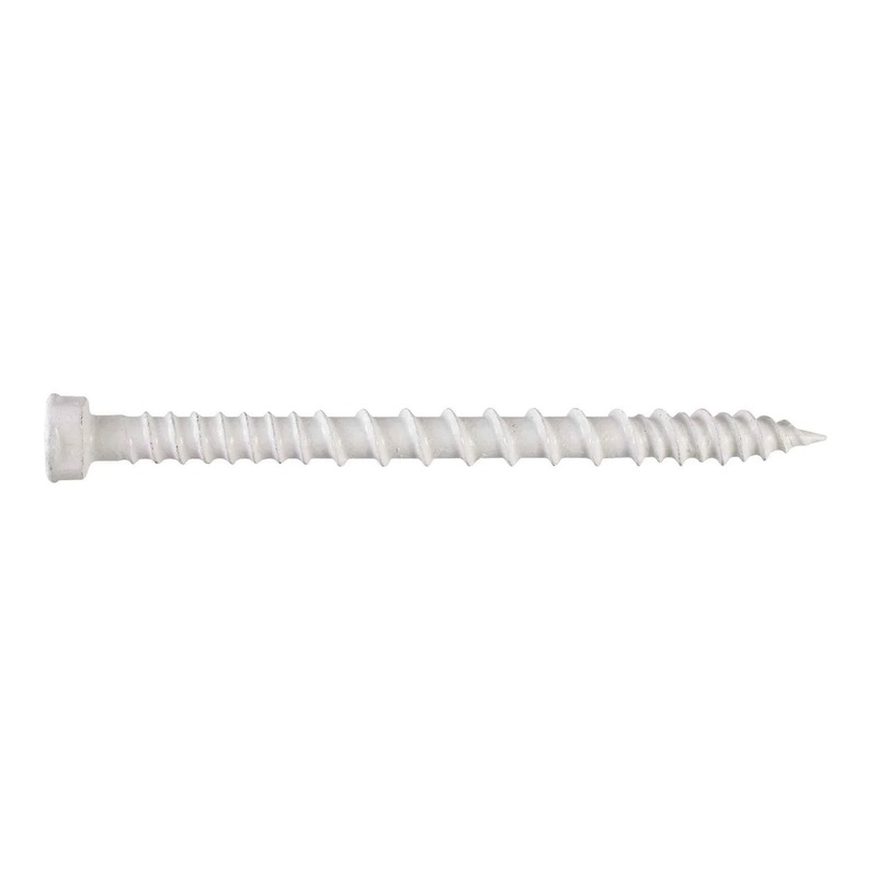 Simpson TSV214R70WH01 Strong-Tie PVC Trim-Board Screw with White Exterior-Grade Coating (70 Pack)