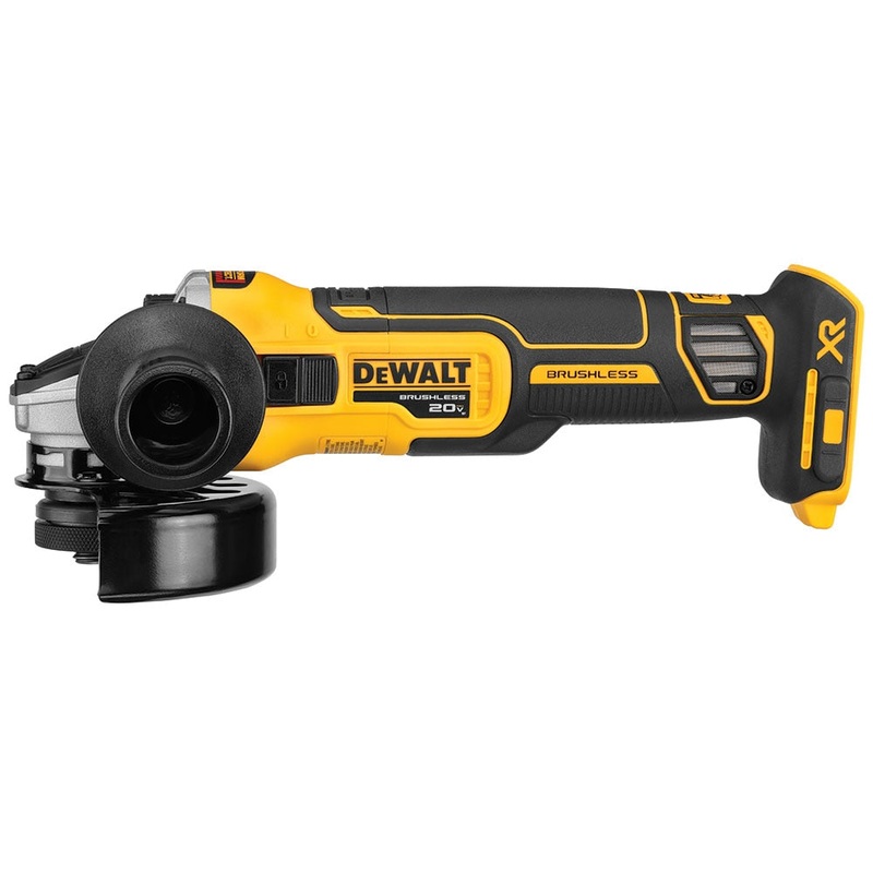 DeWalt DCG405B 20V MAX XR 4.5 Slide Switch Small Angle Grinder (Tool Only)