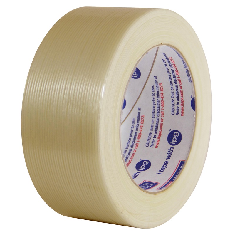 Intertape 74543 788 105# Pet Utility Filament Tape – Natural 24MM X 54.8M IPG-IPG 36