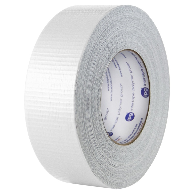 Intertape 75660 AC20 Colors 9 Mil Utility Duct Tape – White 48MM X 54.8M PLN-PLN 24
