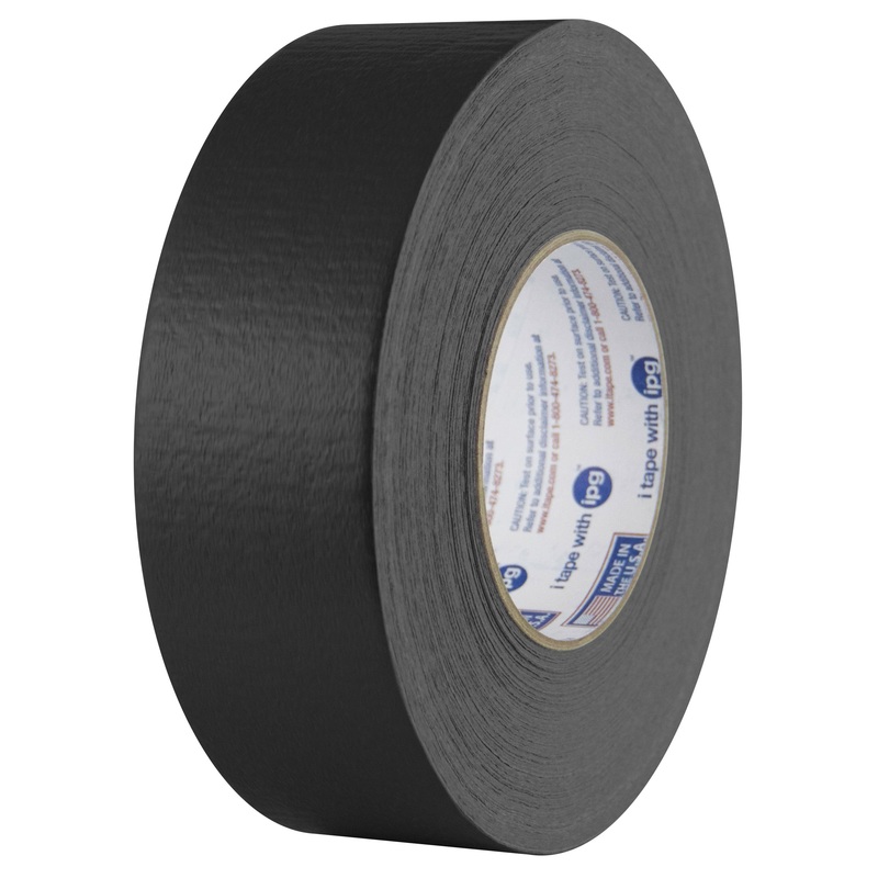 Intertape 83052 AC36 11 Mil Medium Grade Duct Tape – Black 72MM X 54.8M IPG-IPG 16