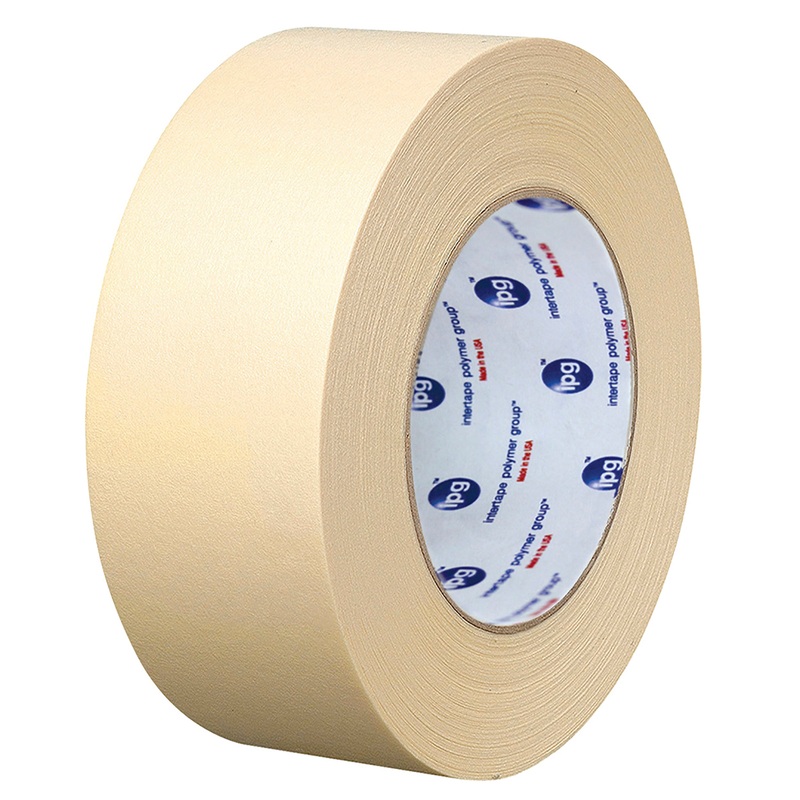 Intertape 84452 SG 519 Medium Grade Paper Masking Tape – Natural 72MM X 54.8M IPG-IPG 16