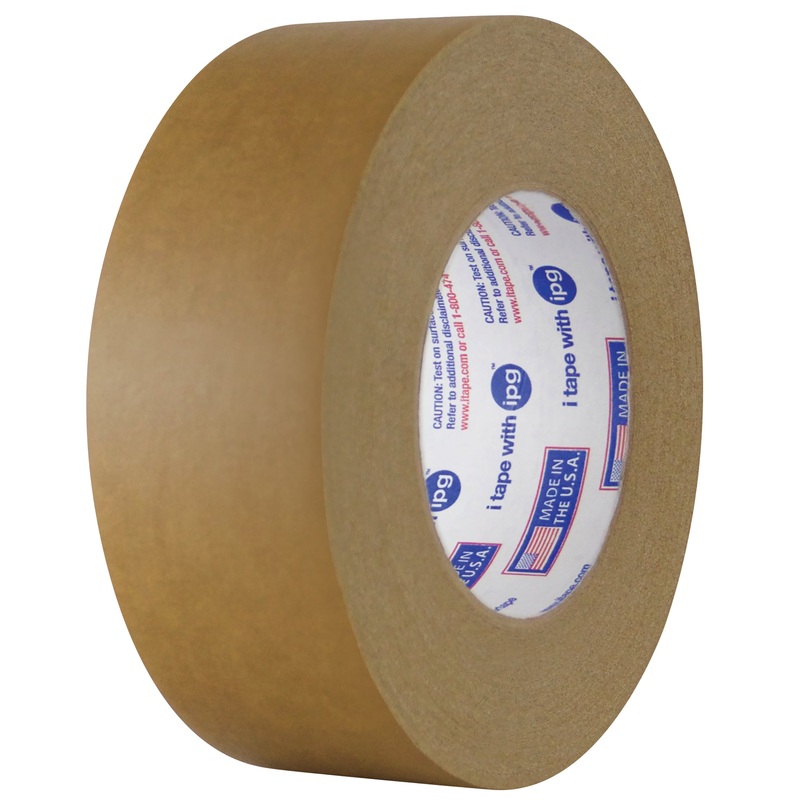 Intertape 84465 534 Medium Grade Flatback Tape – Brown 72MM X 109.7M IPG-IPG 16