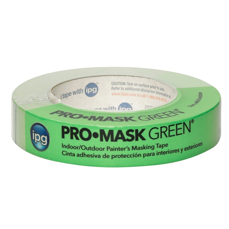 Intertape 91401 PT8 8 Day UV ResisTant Specialty Paper Masking Tape – Green 24MM X 54.8M IPG-IPG 32