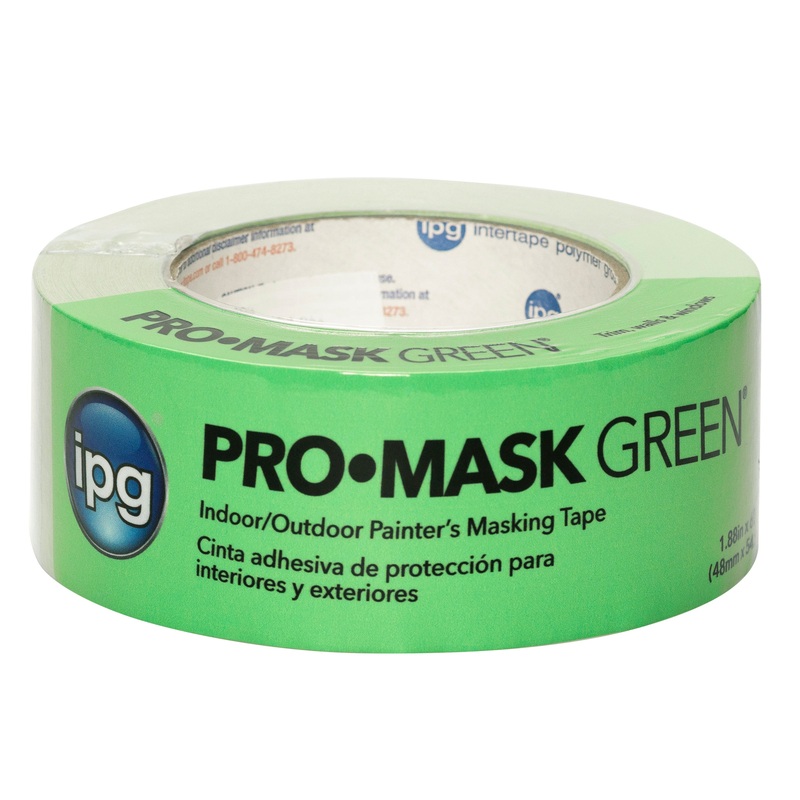 Intertape 91403 PT8 8 Day UV ResisTant Specialty Paper Masking Tape – Green 48MM X 54.8M IPG-IPG 16