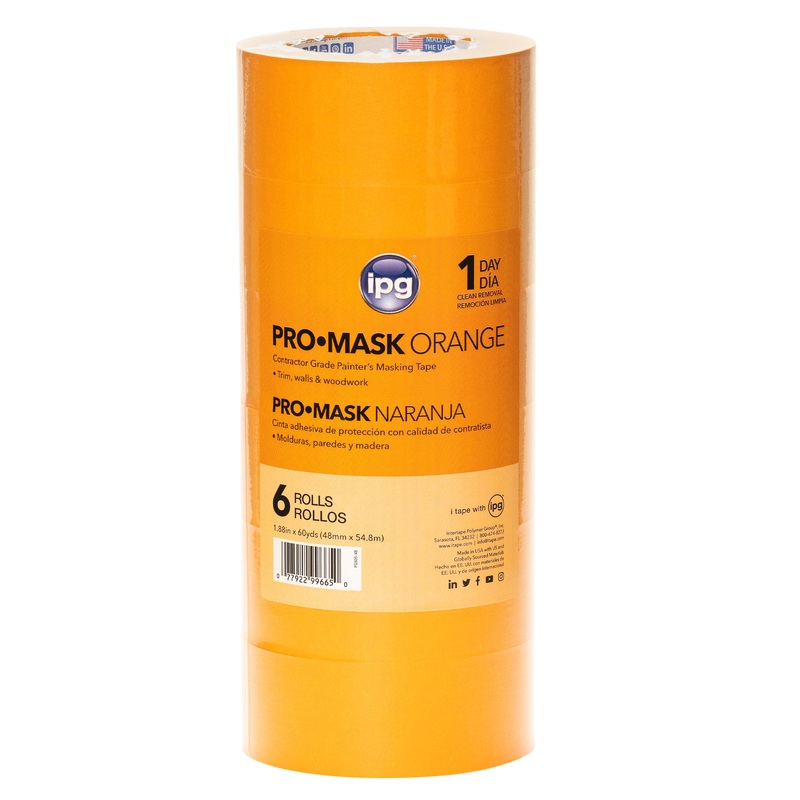 Intertape 99665 PG505 Utility Paper Masking Tape – Orange 48MM X 54.8M IPG-PL 24