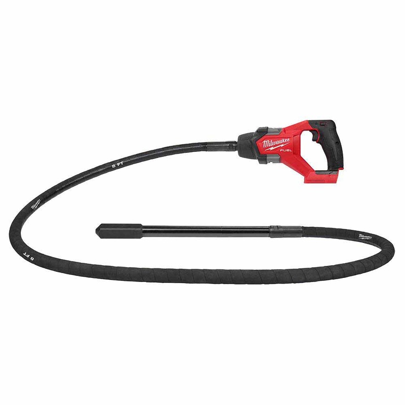 Milwaukee 2911-20 M18 FUEL 8′ Concrete Pencil Vibrator