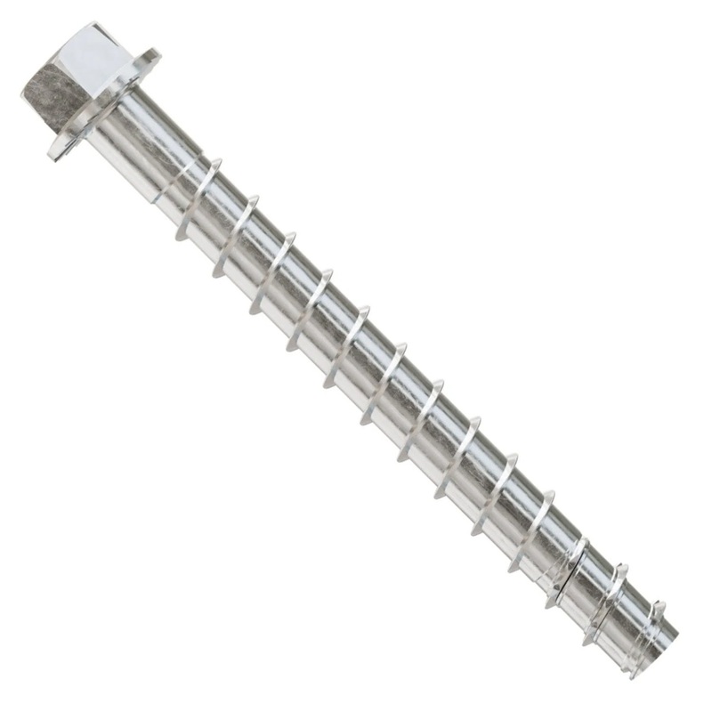 Simpson Strong-Tie THD37400H4SS (3/8 x 4) Type 304 Stainless Steel Heavy-Duty Screw Anchor (50 Pack)