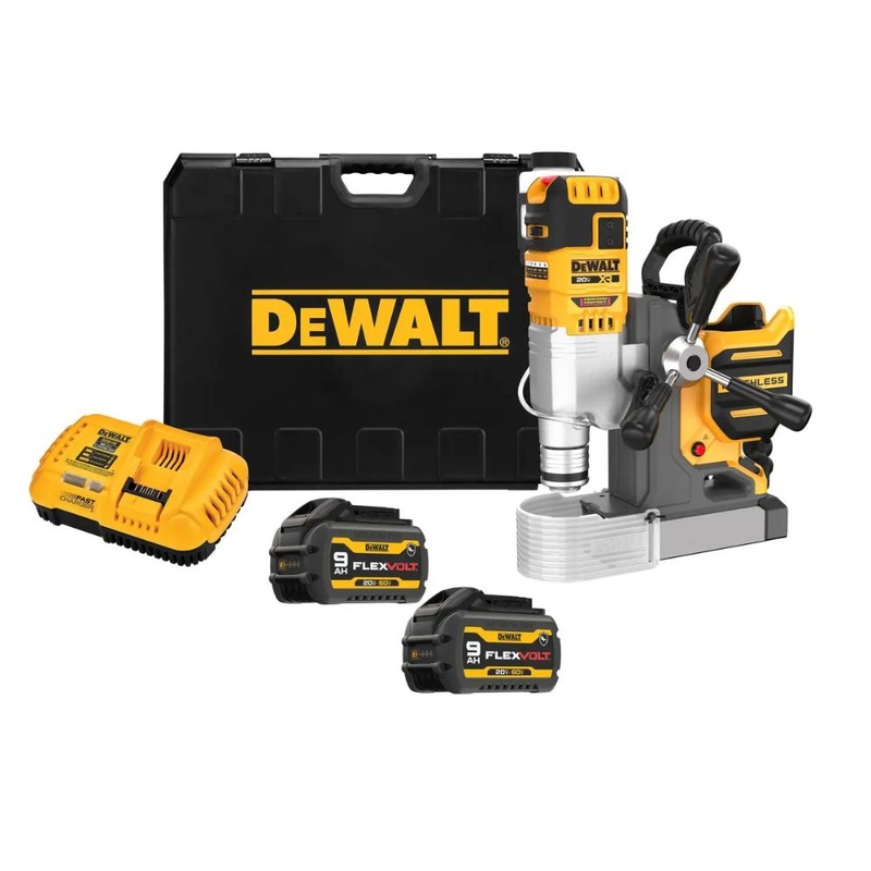 DeWalt DCD1624GX2 20V Max* XR 2 Cordless Brushless Magnetic Drill Press Kit