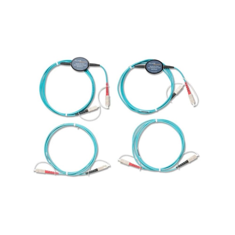 Fluke MRC-50EFC-SCSCKIT Multi-Mode Encircled Flux TRC Kit 50 m for Testing SC Fibers