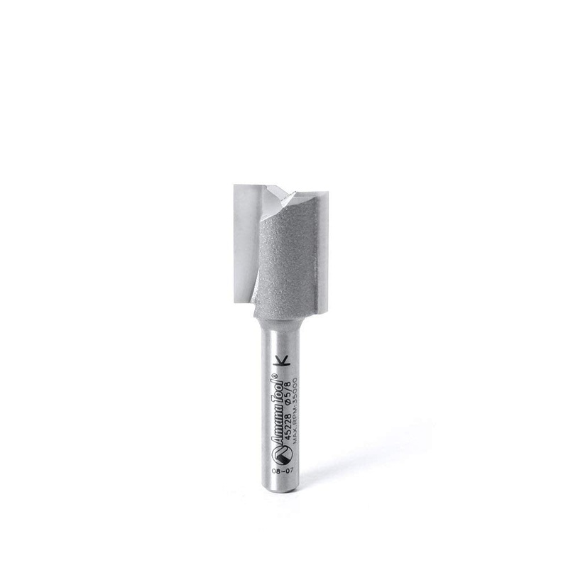 Amana 45228 1/4 Shank 2 Flute Straight Plunge Cutting Router Bit