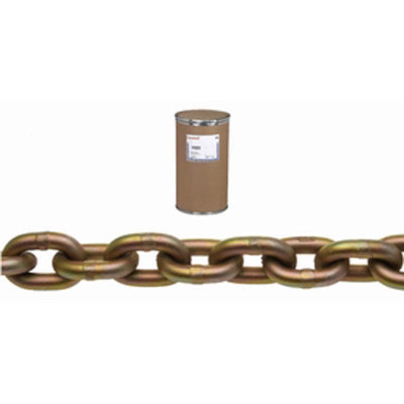 Campbell Chain 0510612 3/8 Grade 70 Transport Chain, Yellow Chromate