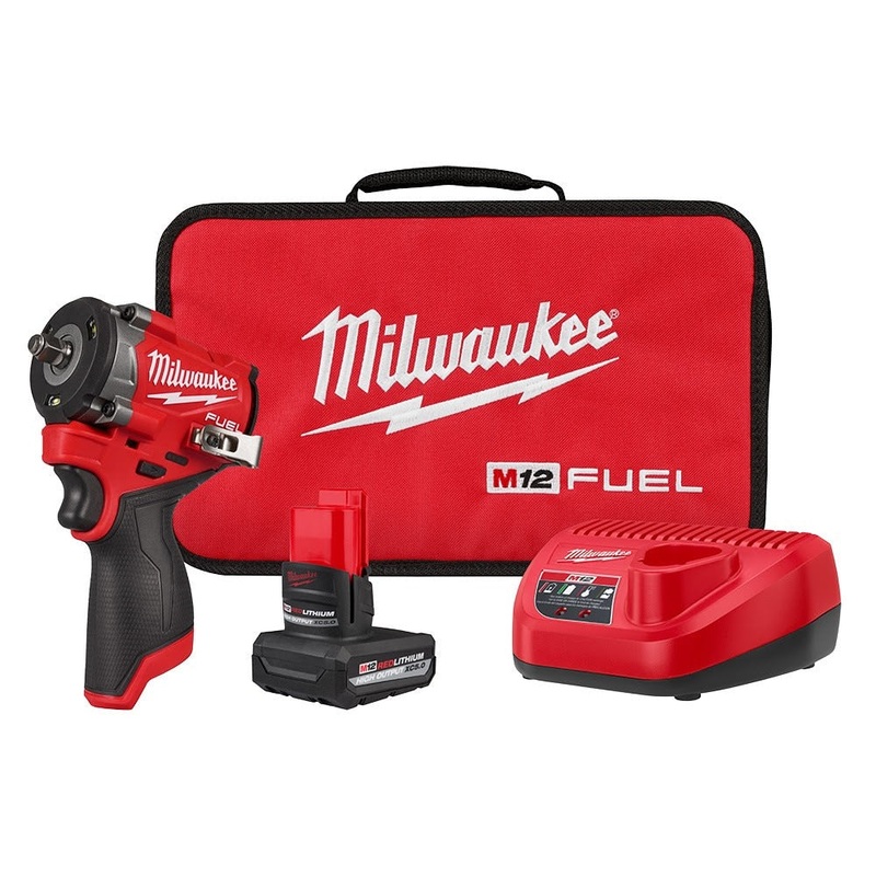 Milwaukee 2562-21 M12 FUEL Stubby 3/8 Impact Wrench Kit