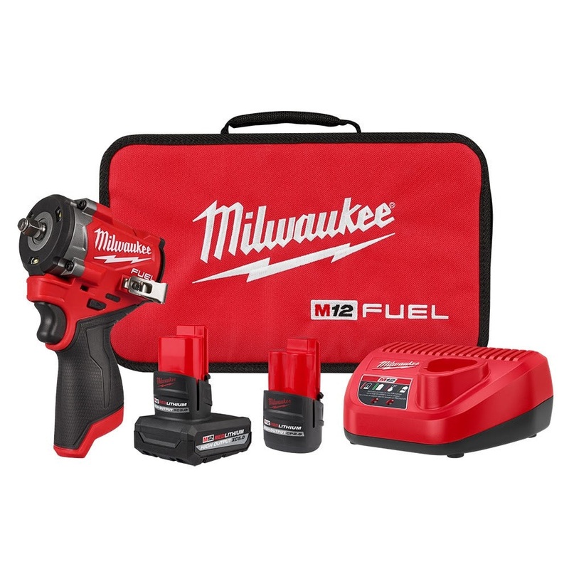 Milwaukee 2562-22 M12 FUEL  Stubby 3/8 Impact Wrench Kit