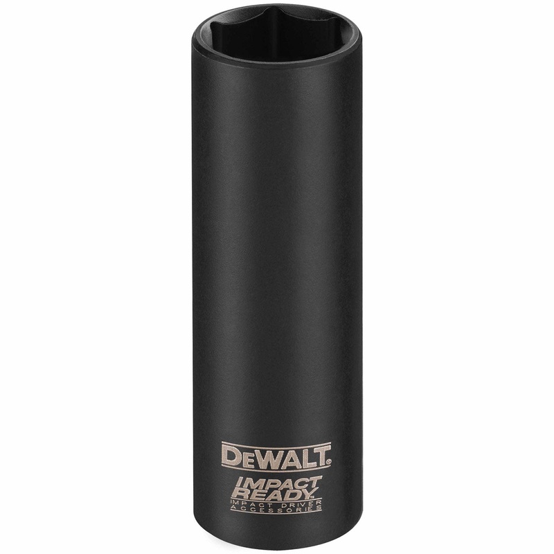 DeWalt DW2286 1/2 3/8 Drive 6pt Deep Socket