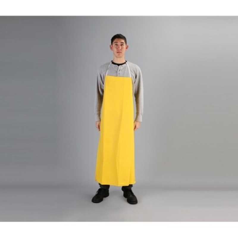 Johnson Wilshire YH3550 13 Mil Yellow PVC Coated Apron