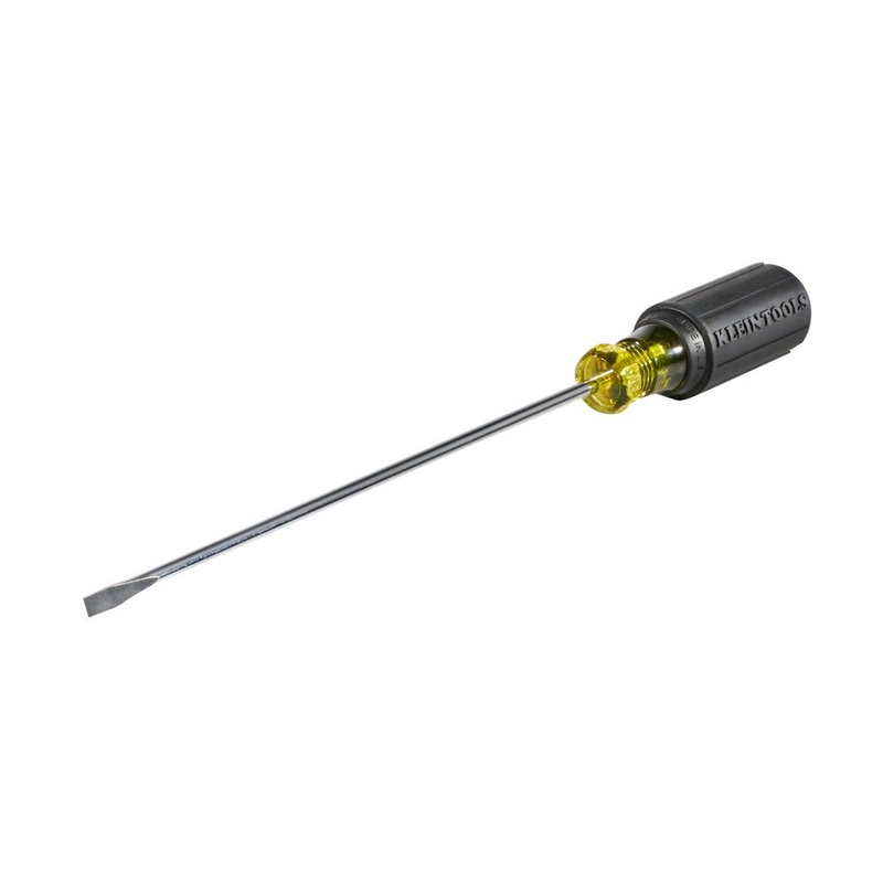 Klein Tools 601-8 3/16 Cabinet Tip Screwdriver, 8