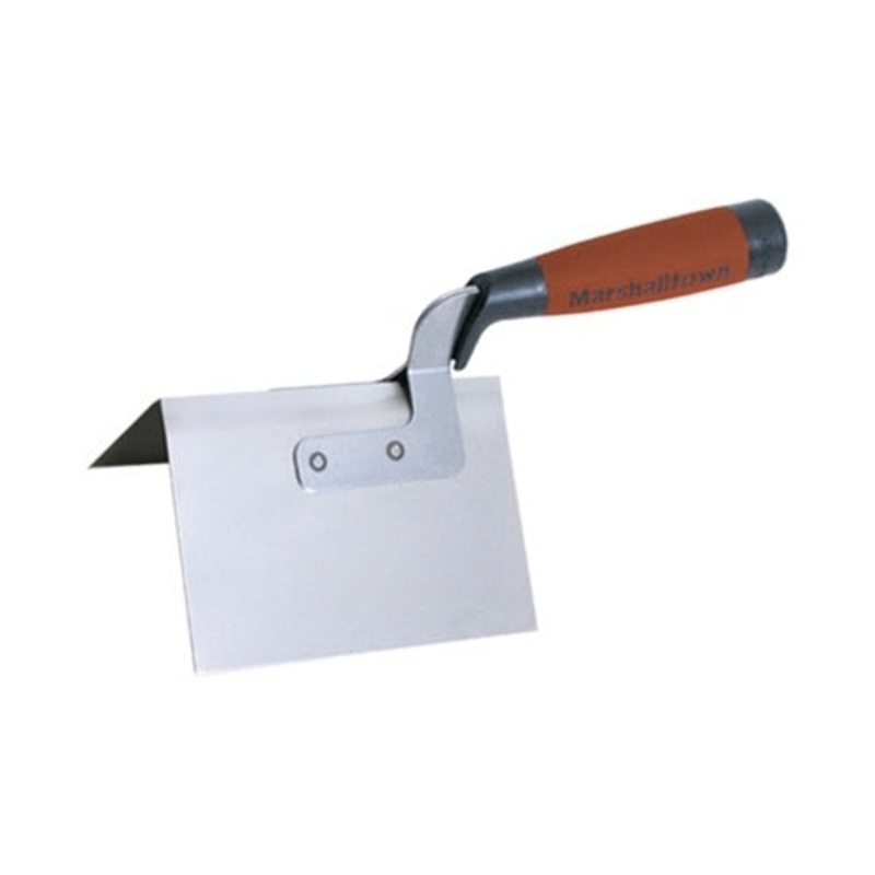 MarshallTown 25D 5 x 3-3/4 Outside Corner Trowel with DuraSoft Handle