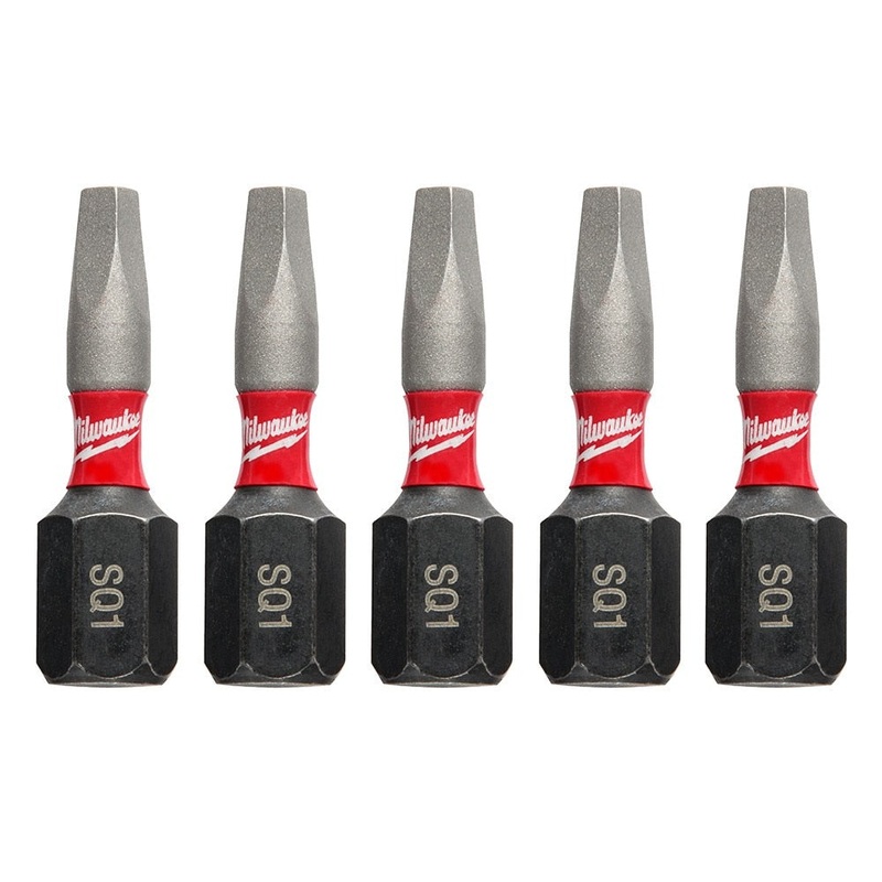 Milwaukee 48-32-4621 SHOCKWAVE 1 SQ1 Impact Bit 5PK