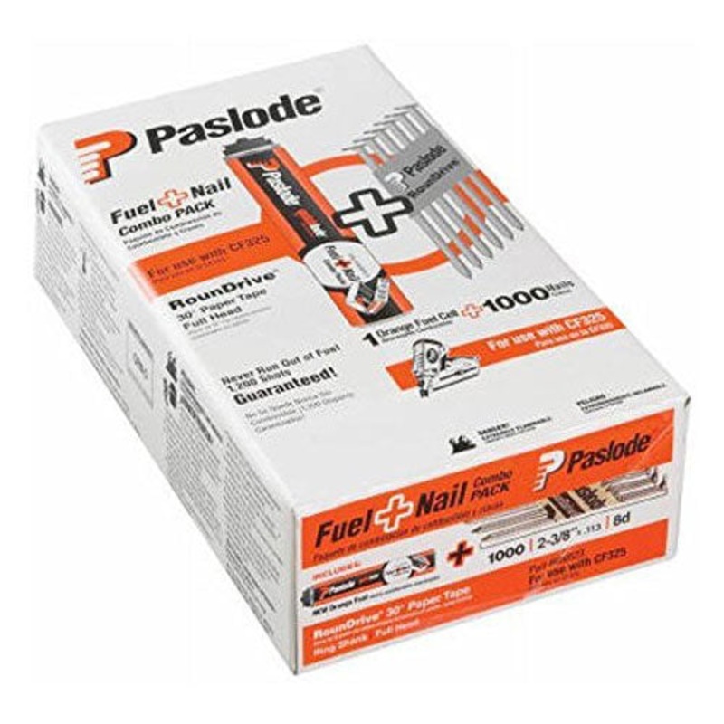 PasLode 650522 2-3/8 x .113 Brite Nails and Fuel Cell Combo Pack
