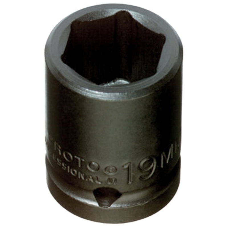 Proto J7419M 1/2 DRIVE IMPACT SOCKET 19 MM – 6 POINT