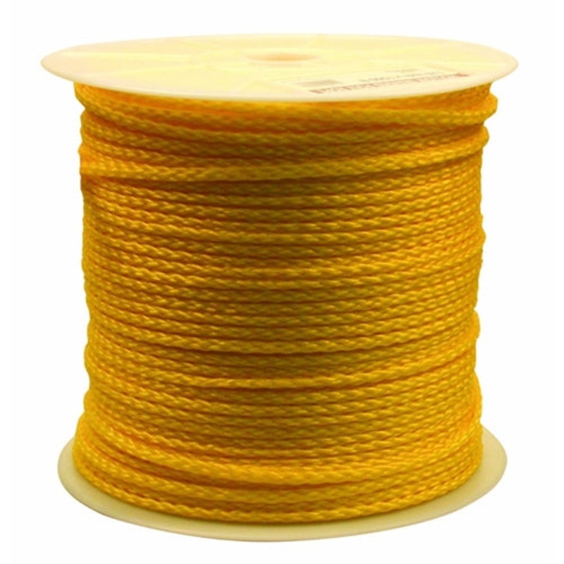 Rope Products 1/4X1200YP 1/4x 1200 footyellow poly rope