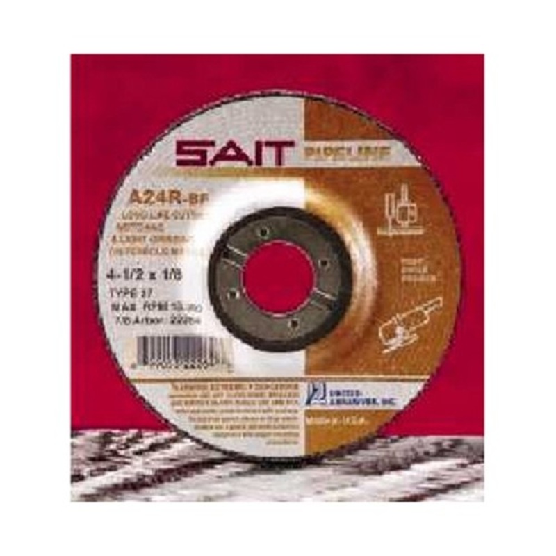 Sait 22052 7 x 1/8 x 5/8-11 Pipeline Cutting/Grinding Wheel