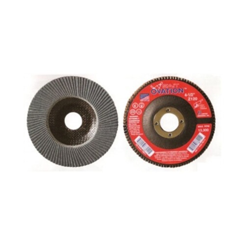 Sait 78011 4-1/2 X 7/8 Ovation Flap Disc 120G